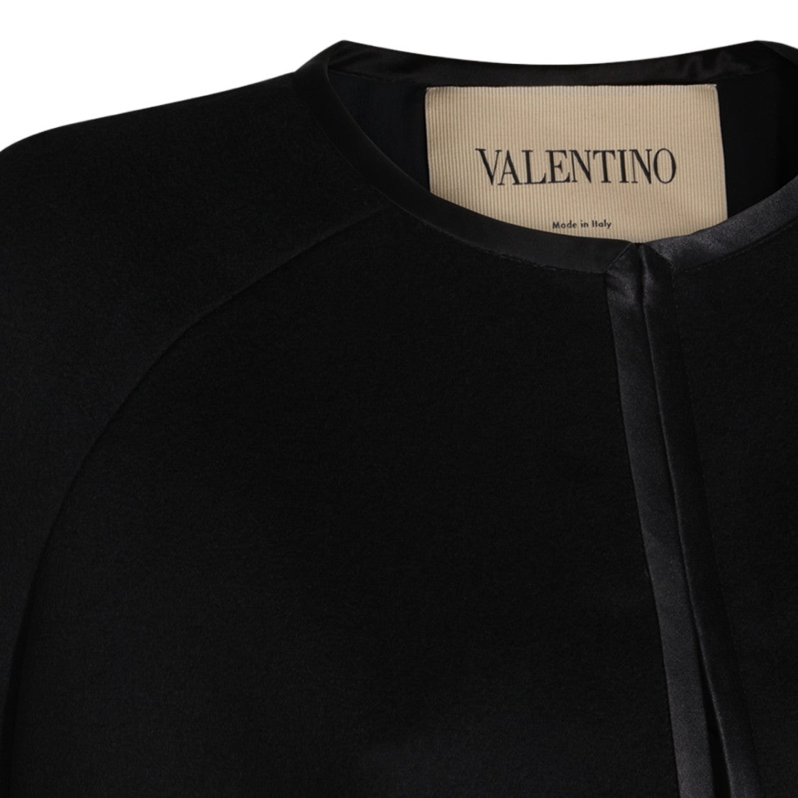 Valentino Embellished Scalloped Hem Cape With Intricate Detailing