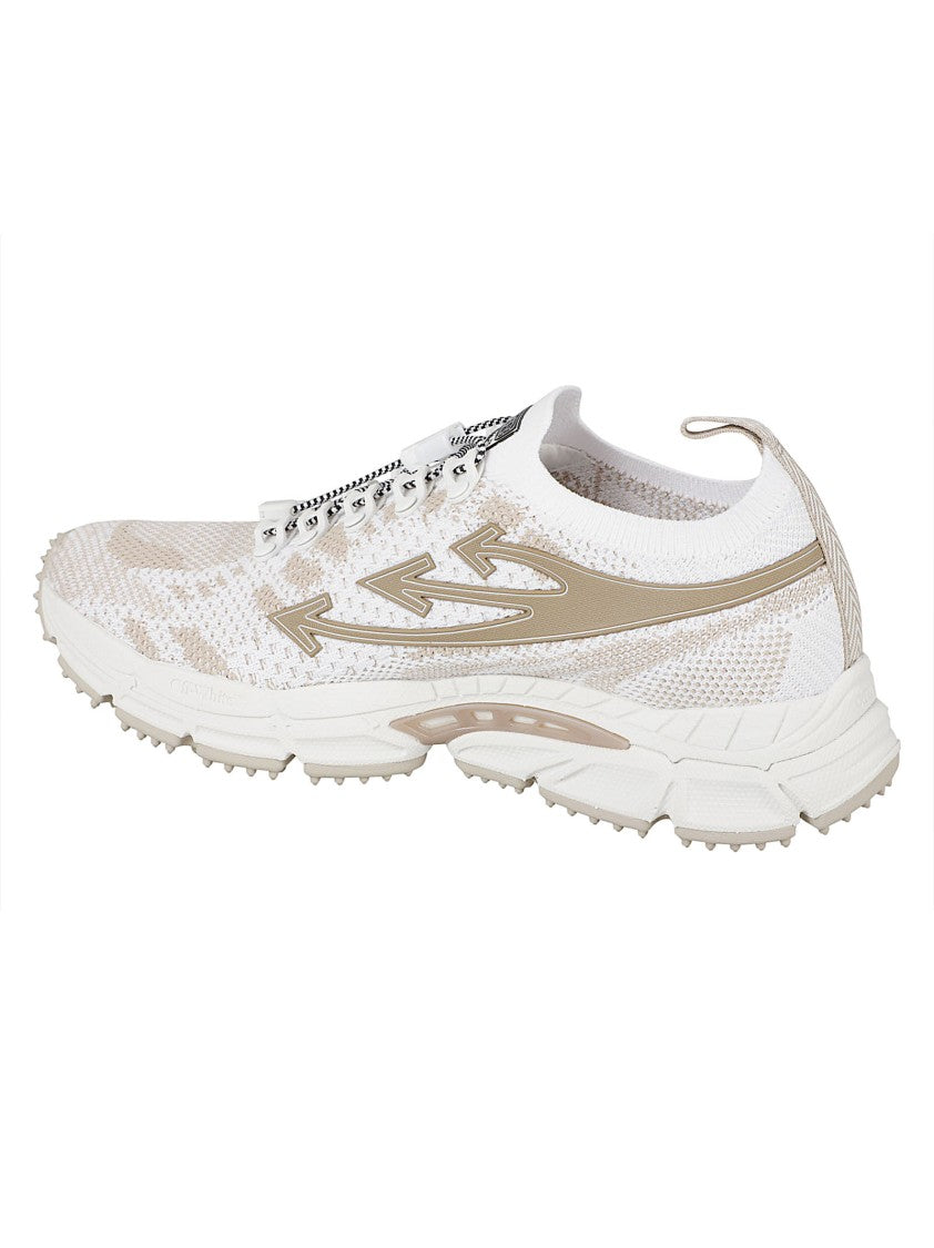 Off-White Breathable Mesh Arrow Sneakers