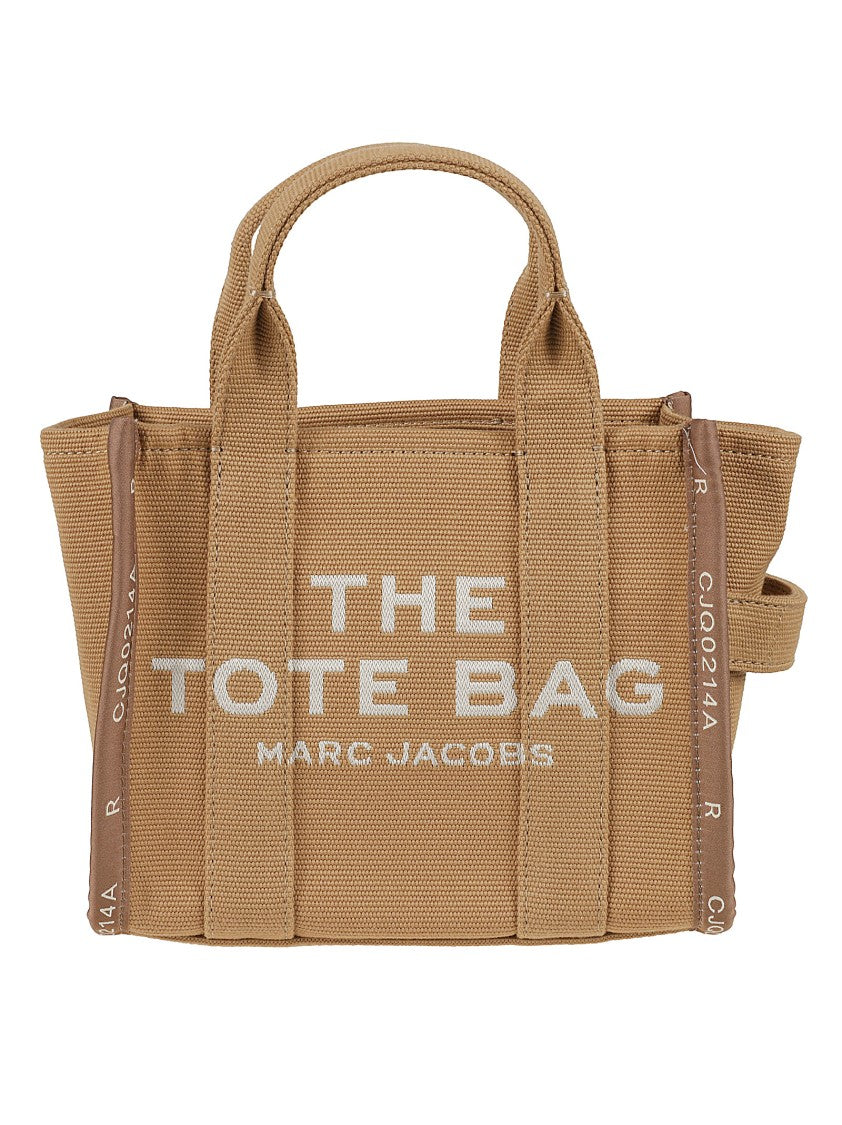 Marc Jacobs Structured Camel Fabric Shoulder Bag