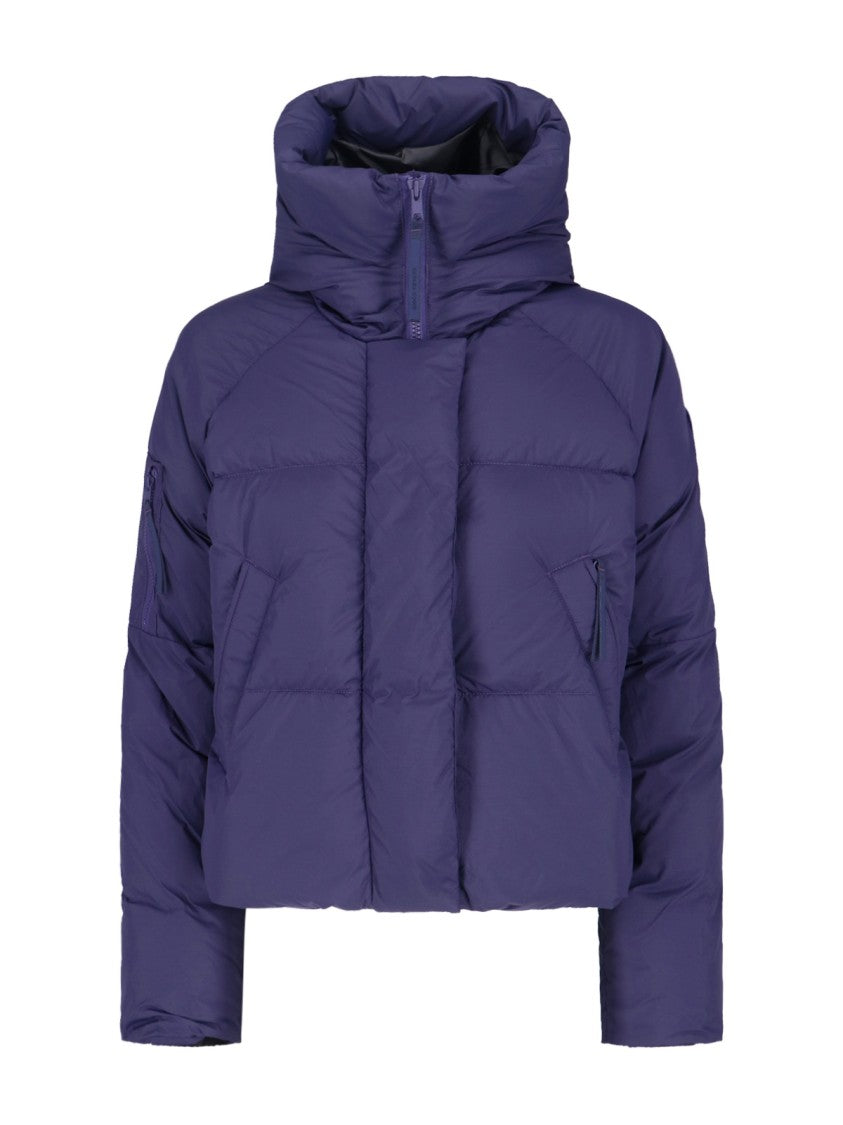Canada Goose Cropped Puffer Jacket With Adjustable Hood