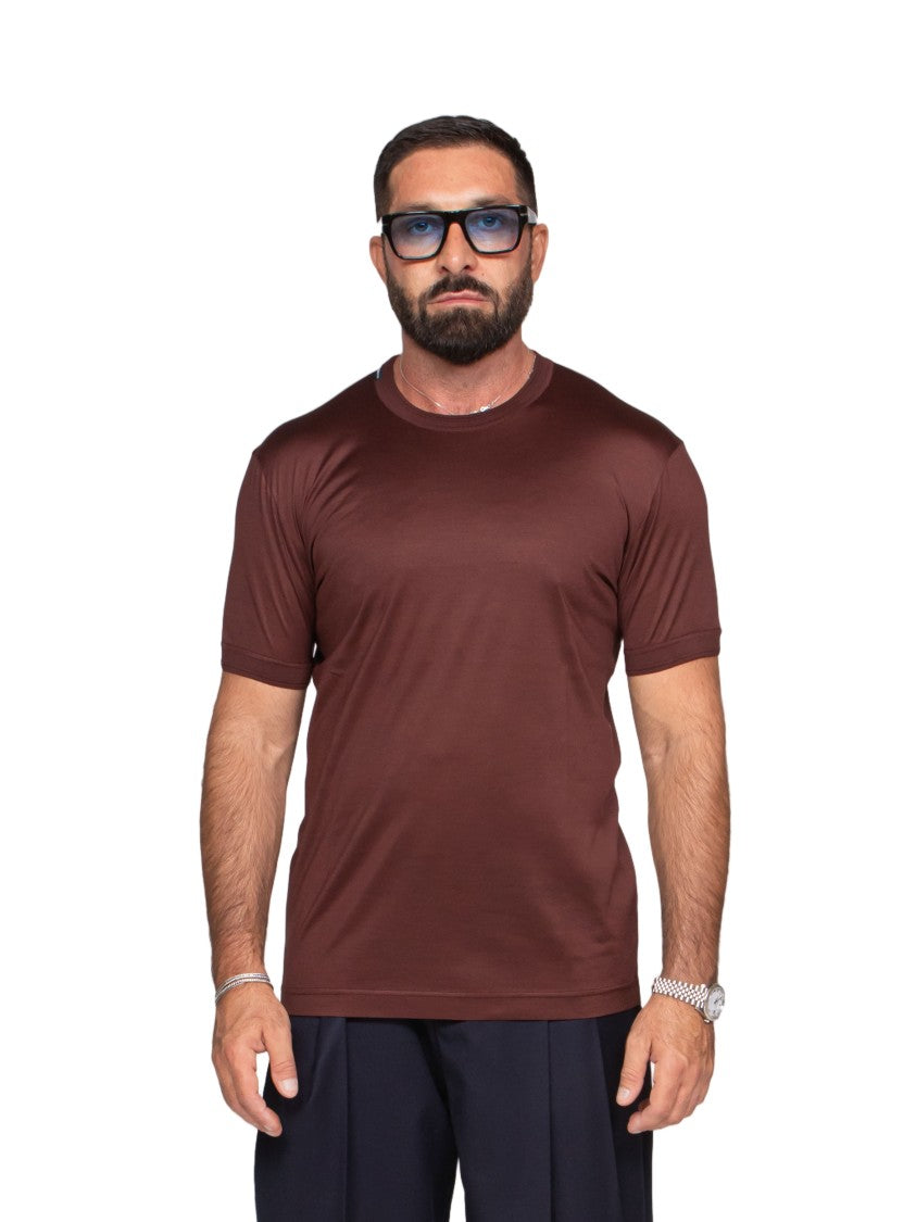 Dolce & Gabbana Fitted Short-Sleeve Crewneck Cotton T-Shirt