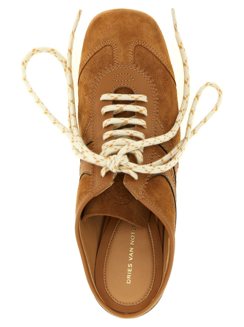 Dries Van Noten 'Heeled Suede' Sneakers