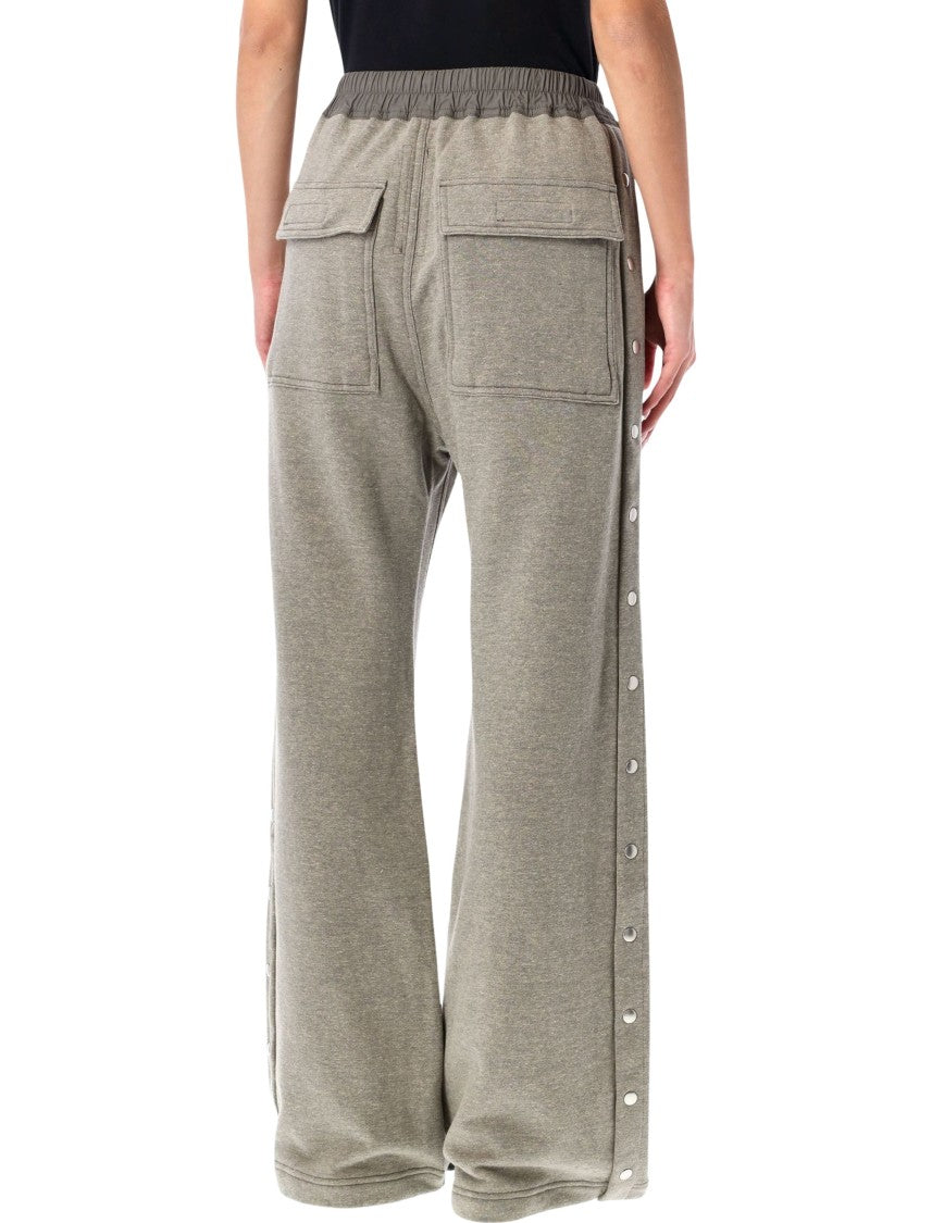 Drkshdw By Rick Owens Pusher Wide Leg Snap Pants