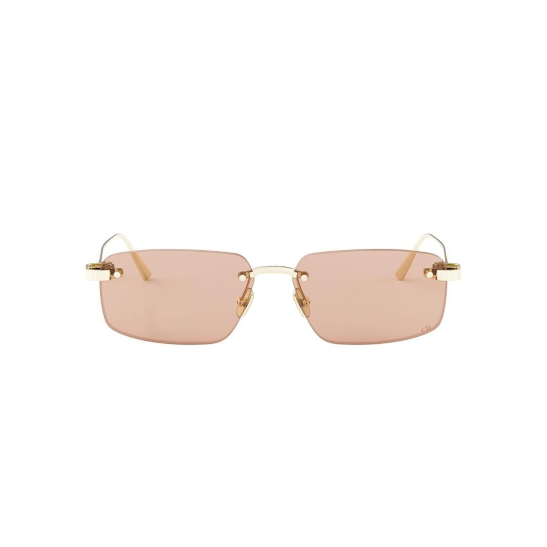 Dior C S4u Rimless Rectangular Sunglasses