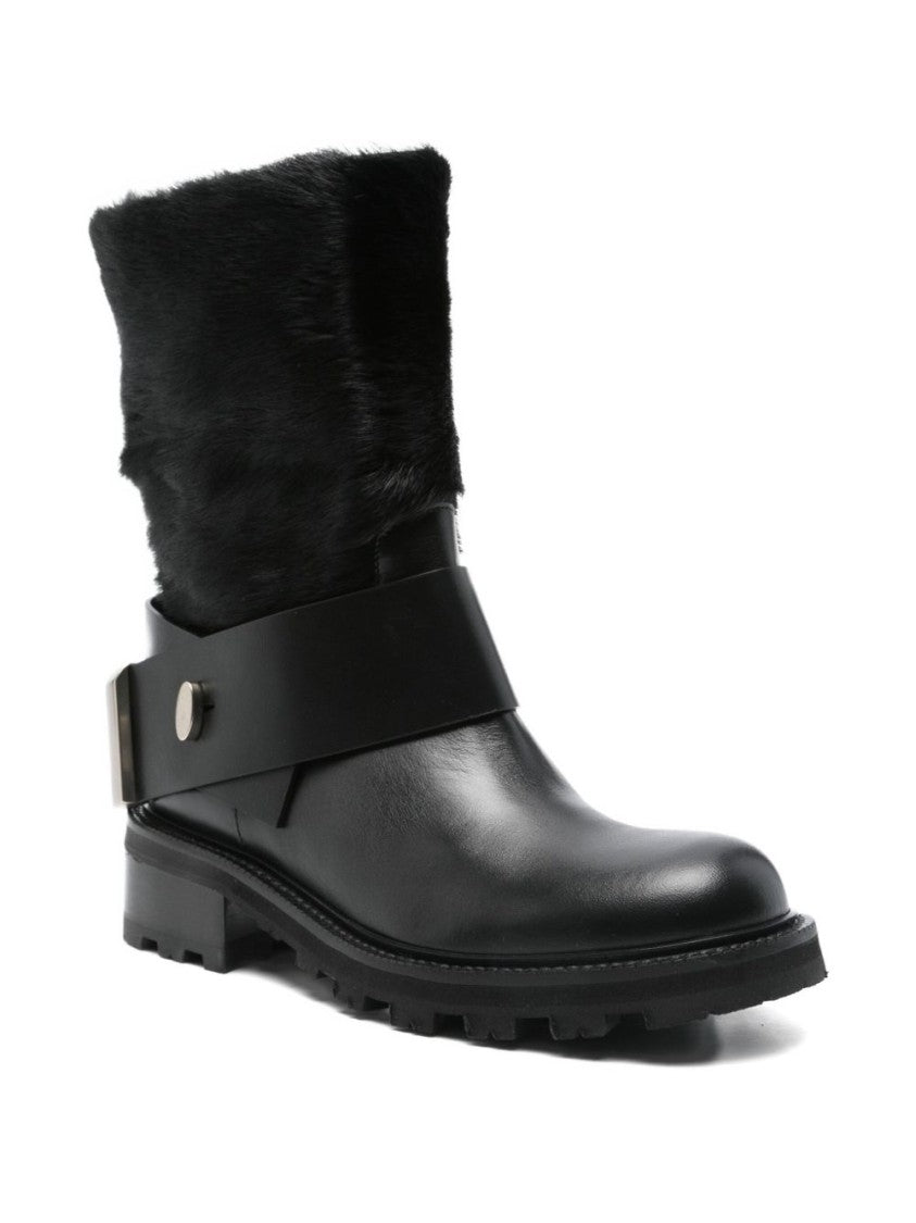 Roberto Festa Textured Ankle Boots