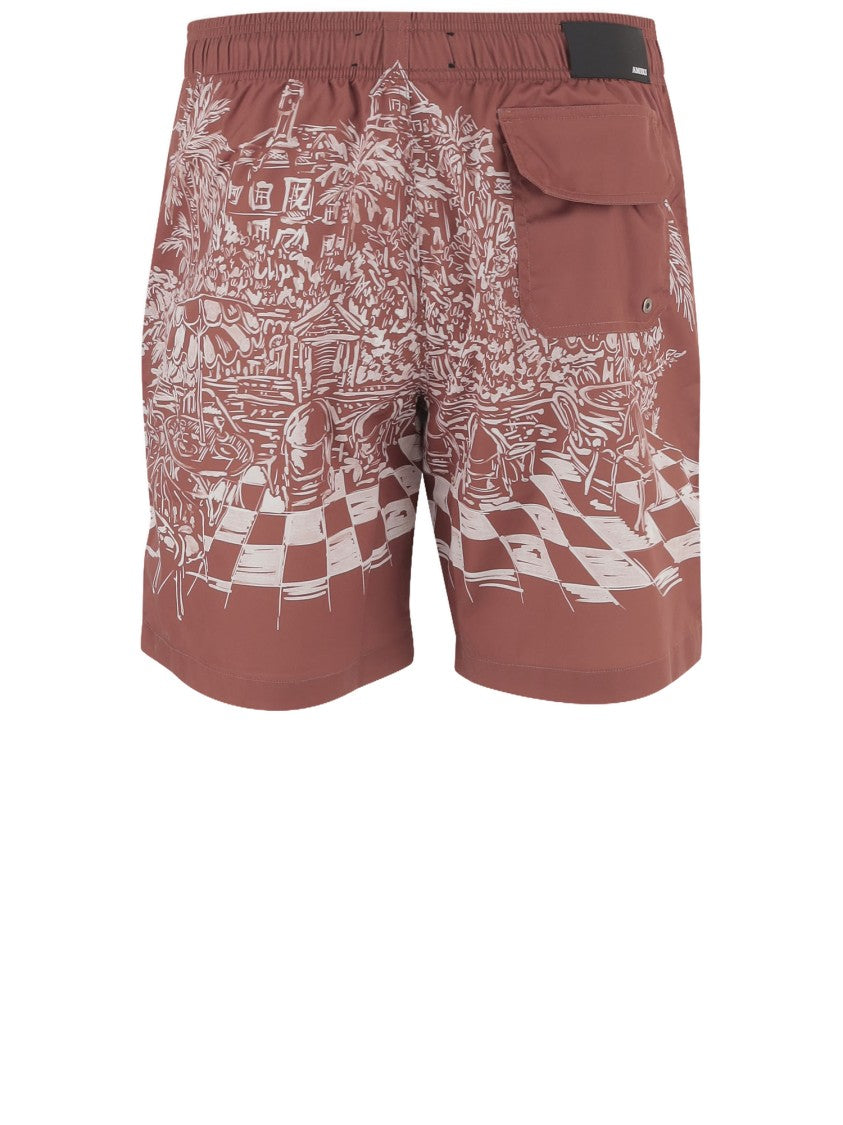 Amiri Technical Fabric Swimsuit