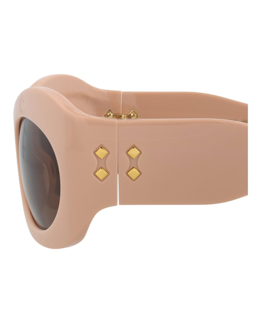 Gucci Shield-Frame Recycled Acetate Sunglasses