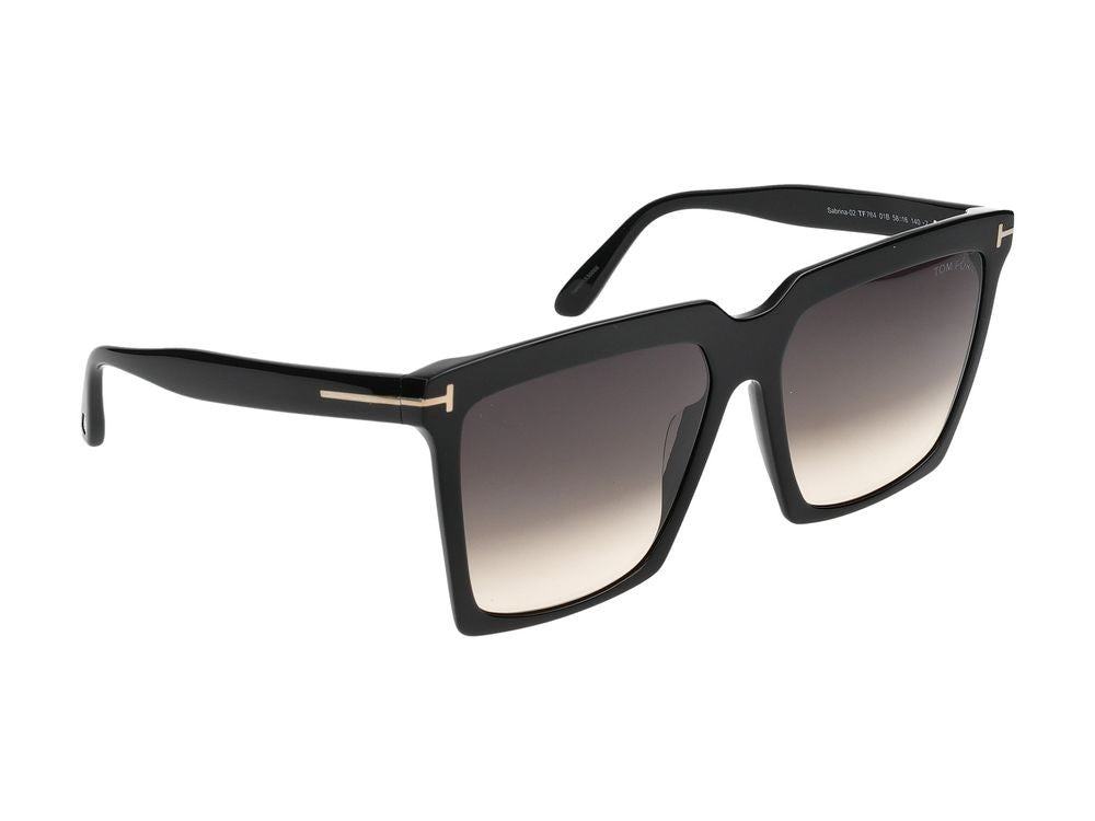 Tom Ford Sunglasses Ft0764 01B Black/Smoke Grad 58/16/140