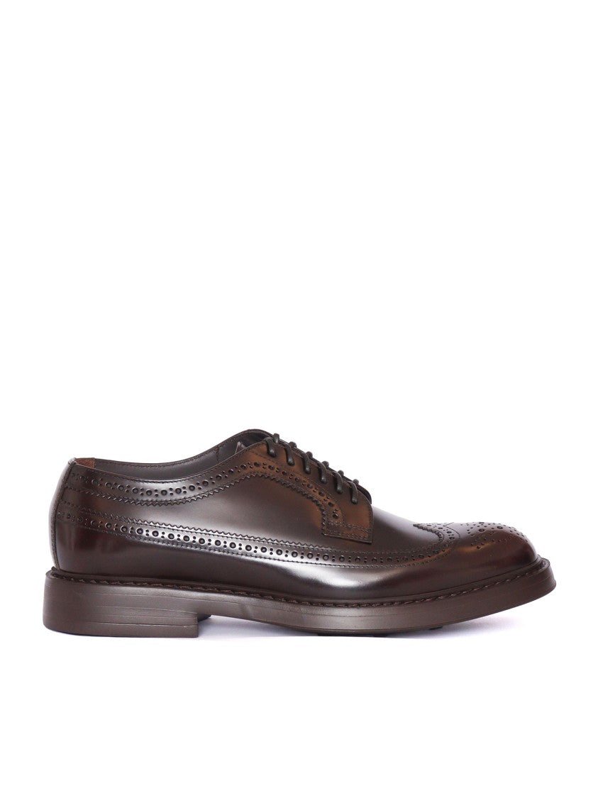 Doucal's Dovetail Derby (Gm) Horse Brown With Dark Brown Finish