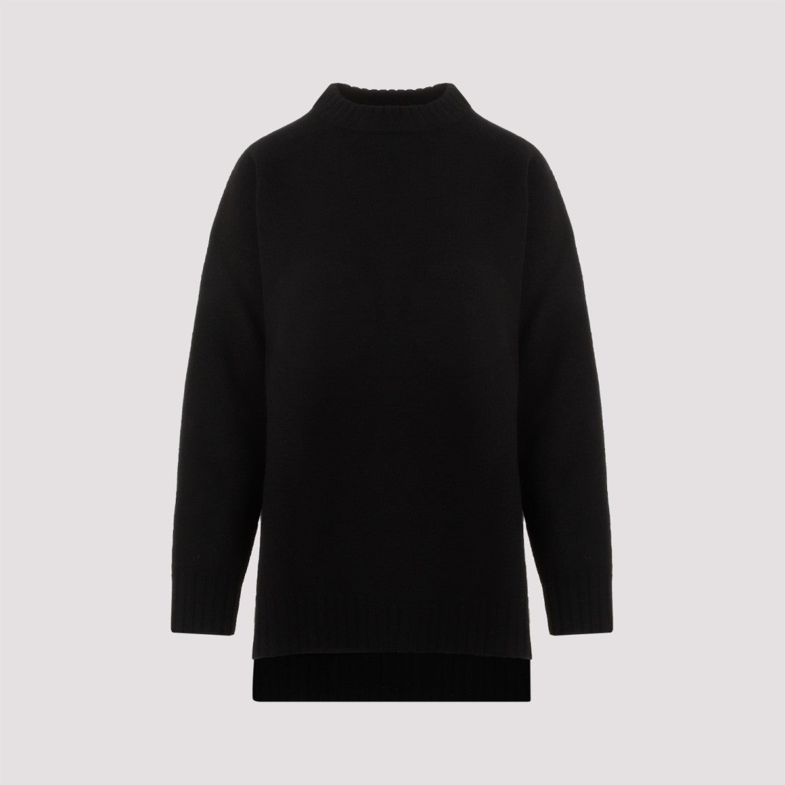 Jil Sander Black Wool Pullover