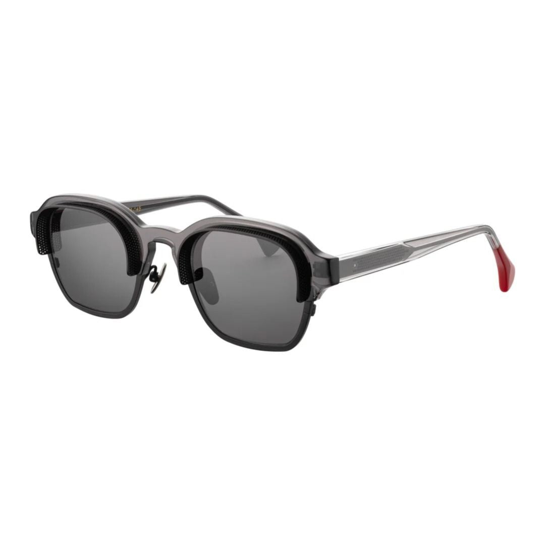 Vysen Bruh Bh-1 Square Frame Sunglasses With Dark Grey Acetate
