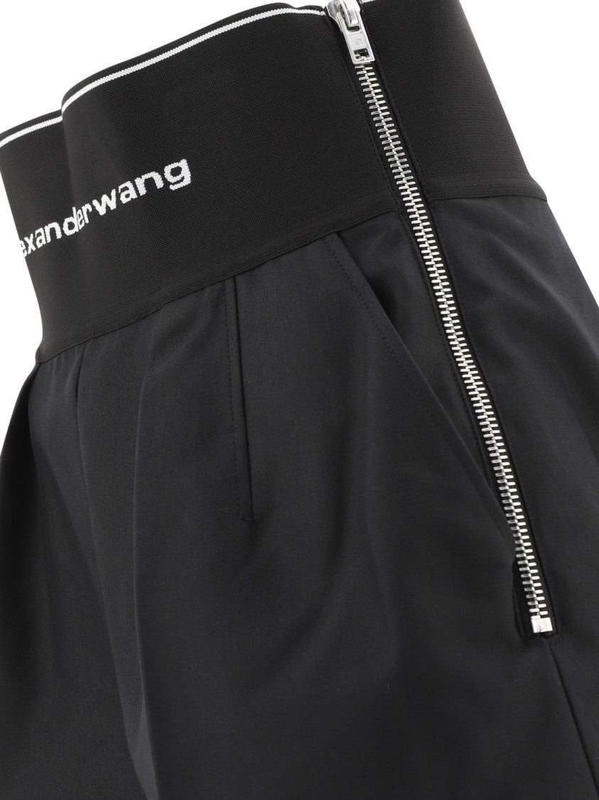 Alexander Wang Safari Short With Exposed Zipper