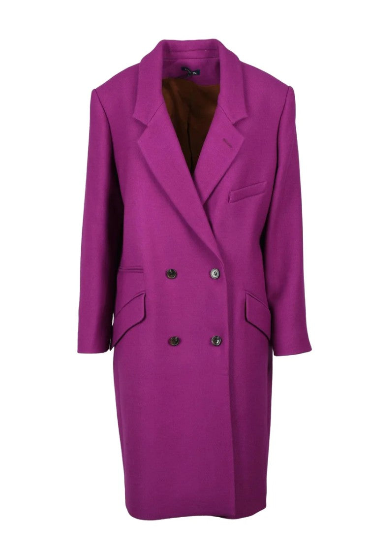 Soeur Women's Coat - Fuchsia