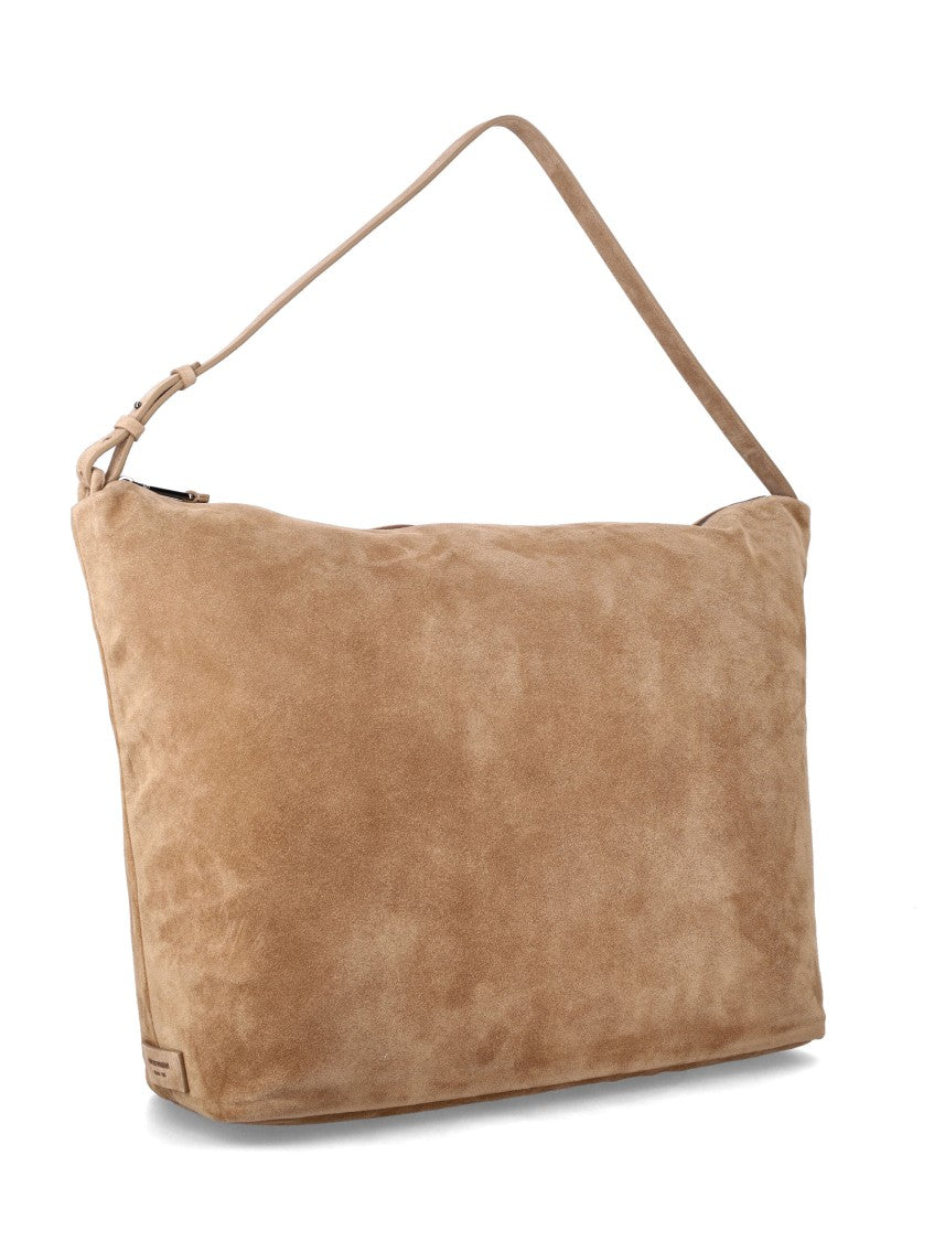 Emporio Armani Refined Suede Hobo Bag