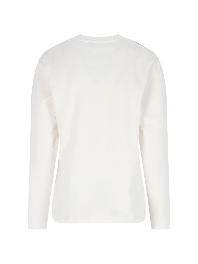 Jil Sander Logo Sweater – White