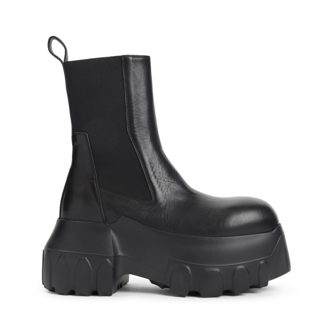 Rick Owens Calf Leather Ankle Boots