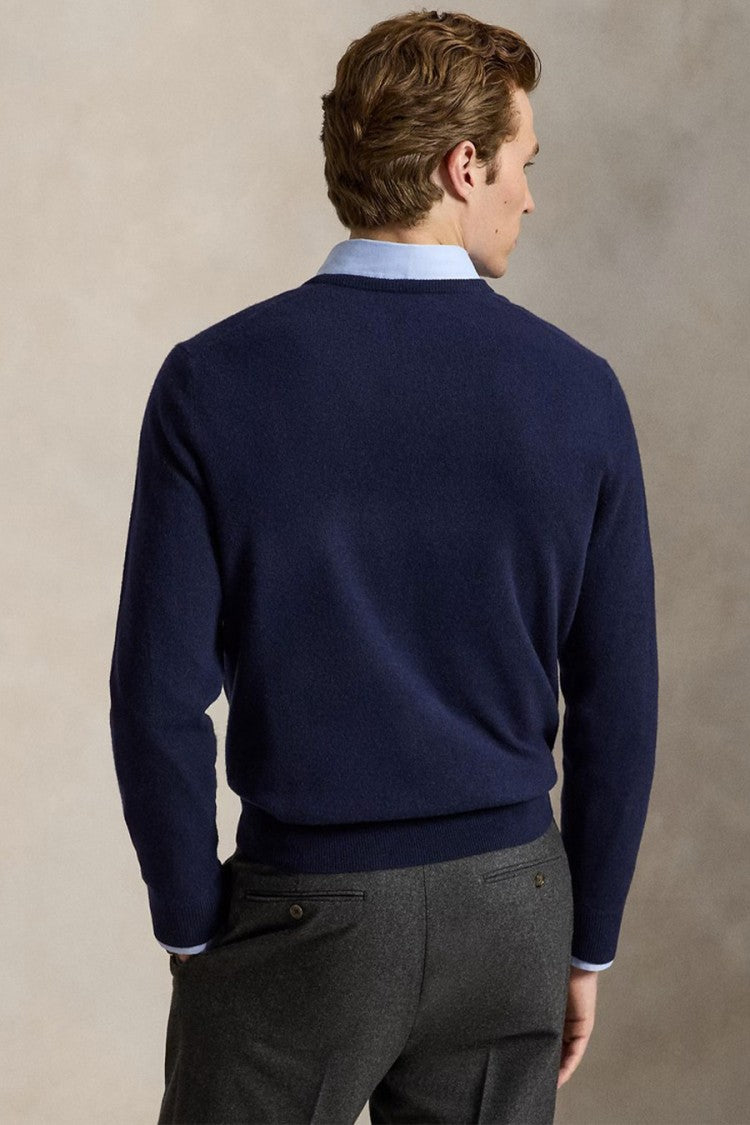 Polo Ralph Lauren Navy Crew-Neck Sweater