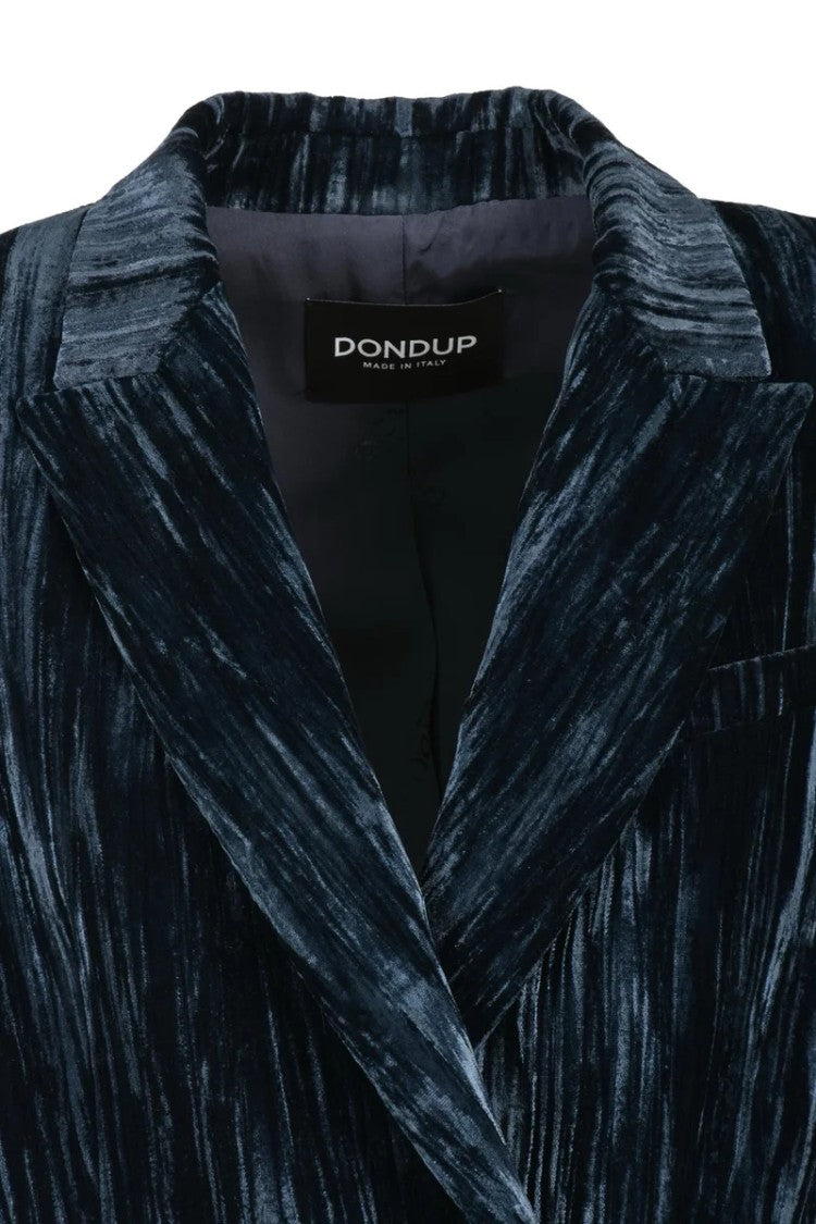 Dondup Velvet Jacket - Multicolor