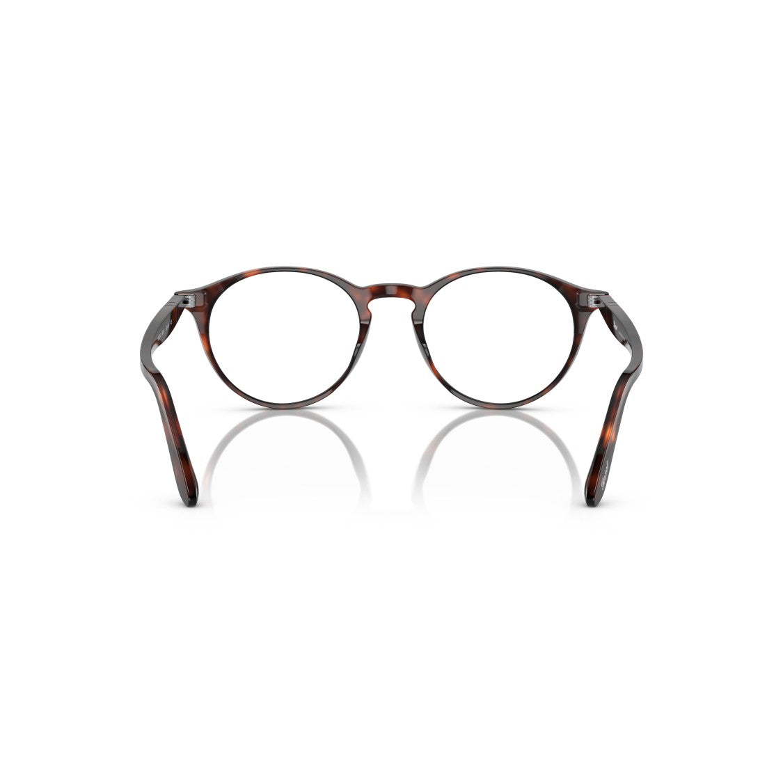Persol 0Po3092v Round Acetate Eyeglasses With Tortoiseshell Pattern