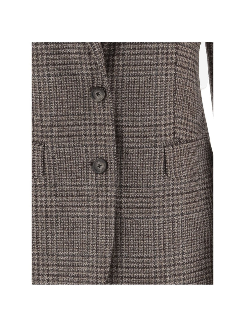 Tagliatore Multicolor Wool-Blend Blazer