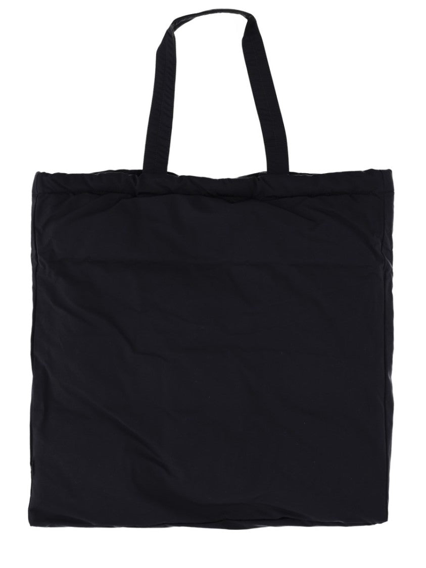 Aspesi Rectangular Canvas Shopper Tote Bag