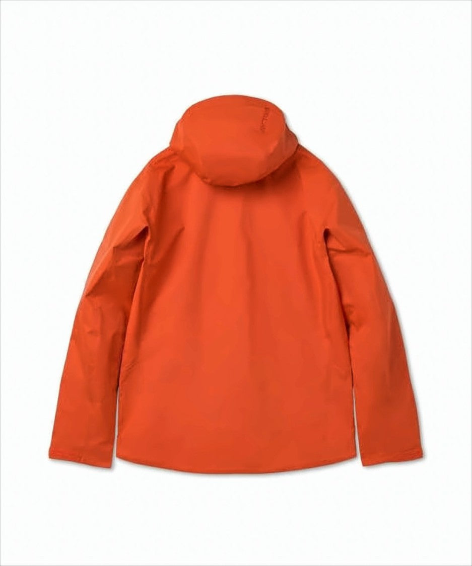 Arc'teryx Vibrant Orange Nylon Hooded Jacket