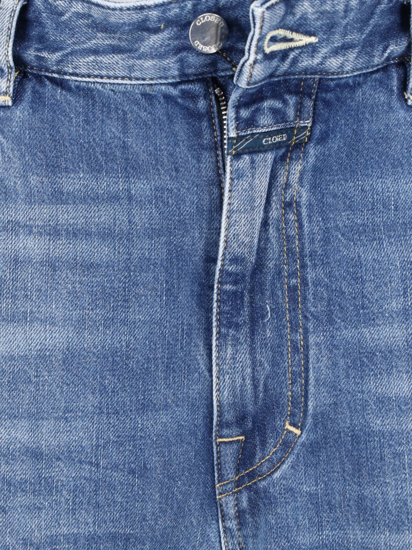 Closed Blue Springdale Straight-Leg Denim Jeans