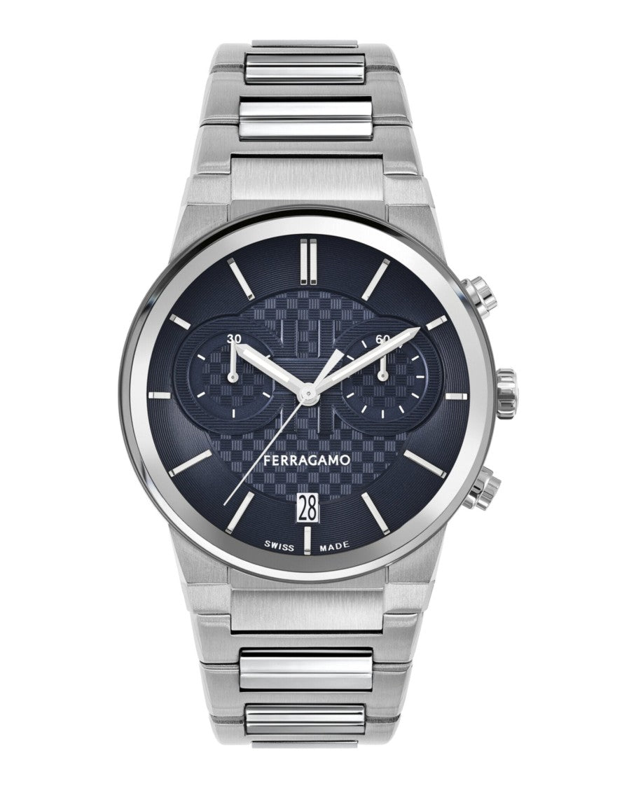 Ferragamo Sapphire Chrono Bracelet Watch