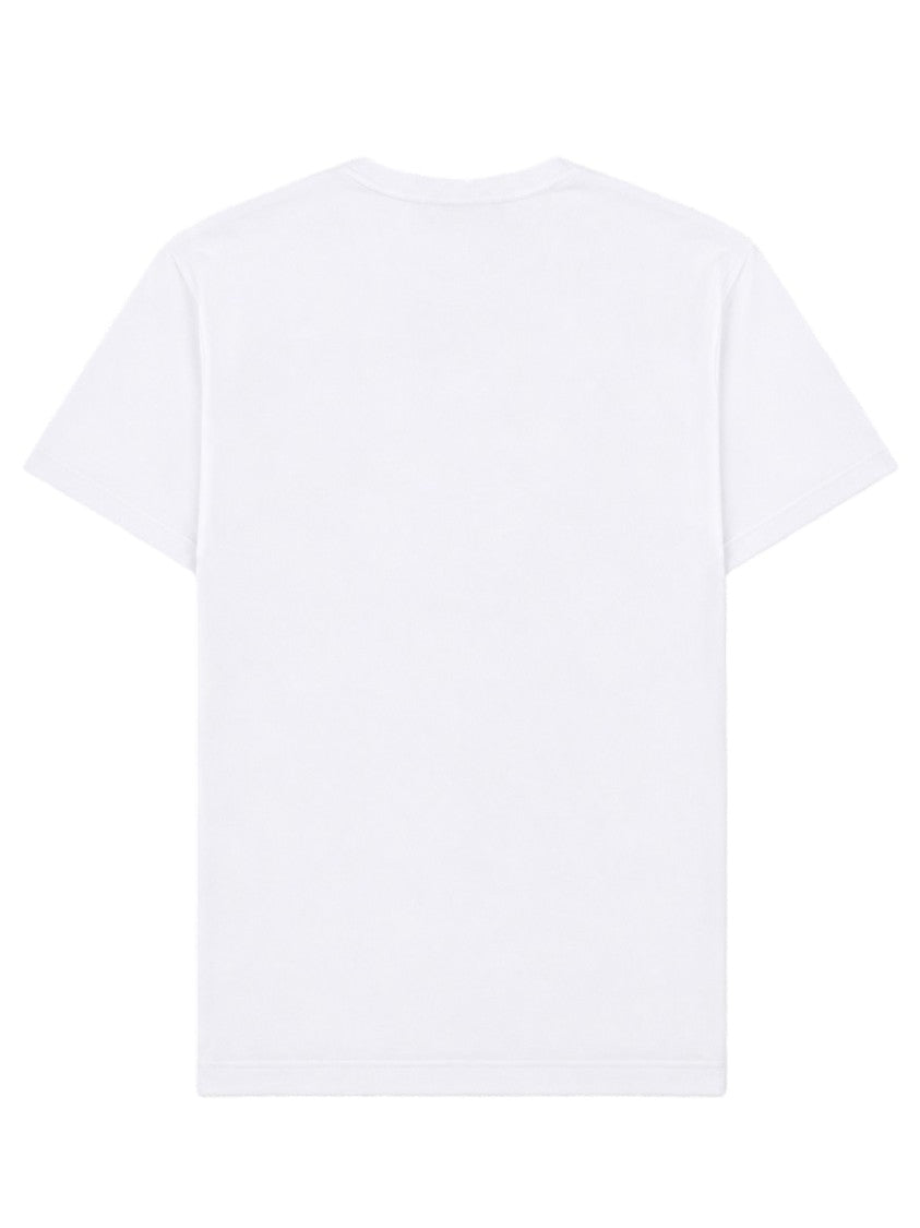Dolce & Gabbana Short-Sleeve Embroidered Patch Cotton T-Shirt