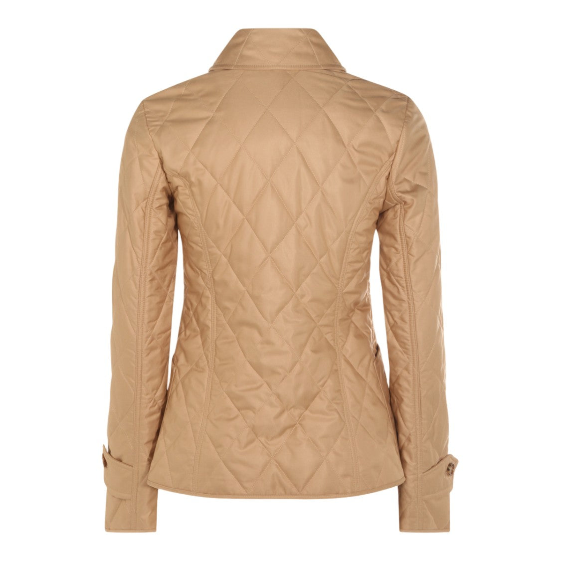Burberry Tailored Quilted Jacket With Diamond Pattern
