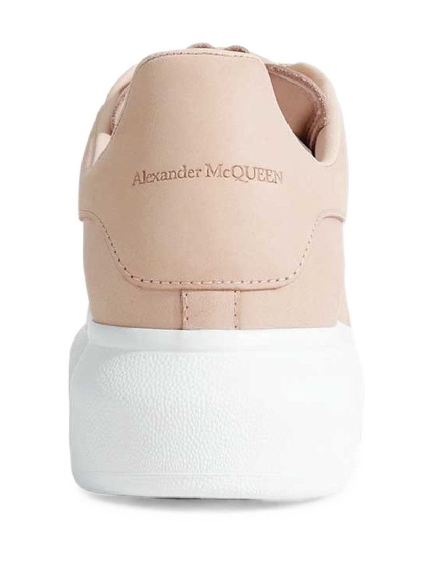 Alexander Mcqueen Smooth Calfskin Glossy Toe Cap Sneakers
