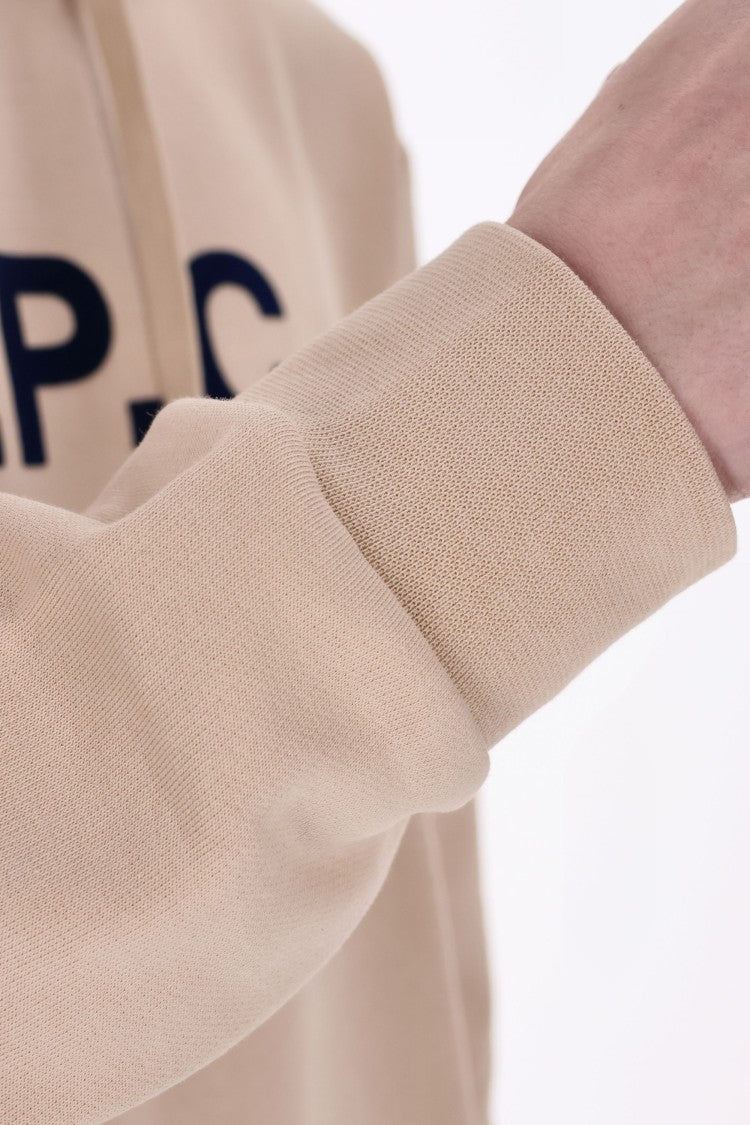 A.P.C. Cotton Crewneck Sweatshirt With Central Logo
