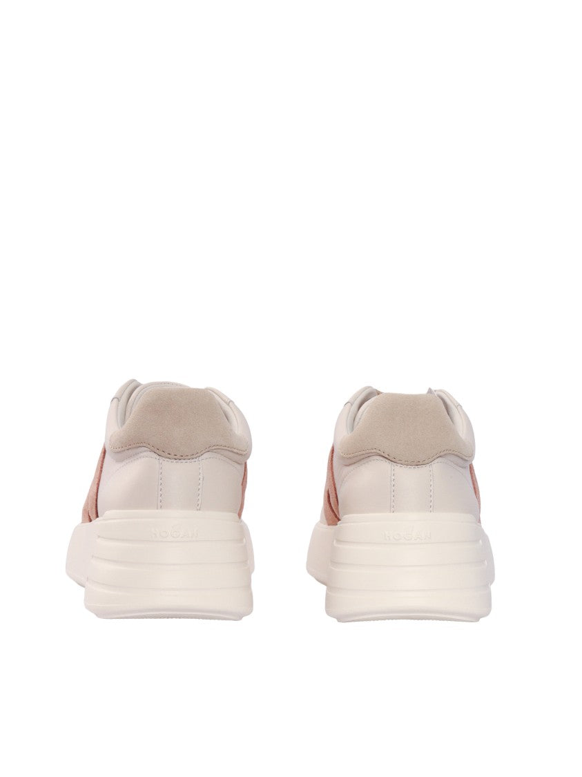 Hogan Rebel H562 Suede Sculpted Sneakers
