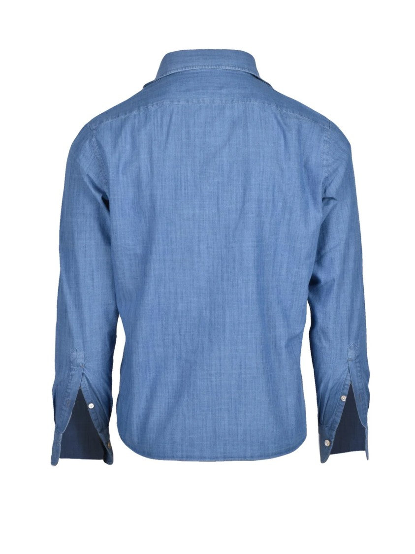 Luigi Borrelli Napoli Structured Cotton Shirt With Tailored Fit