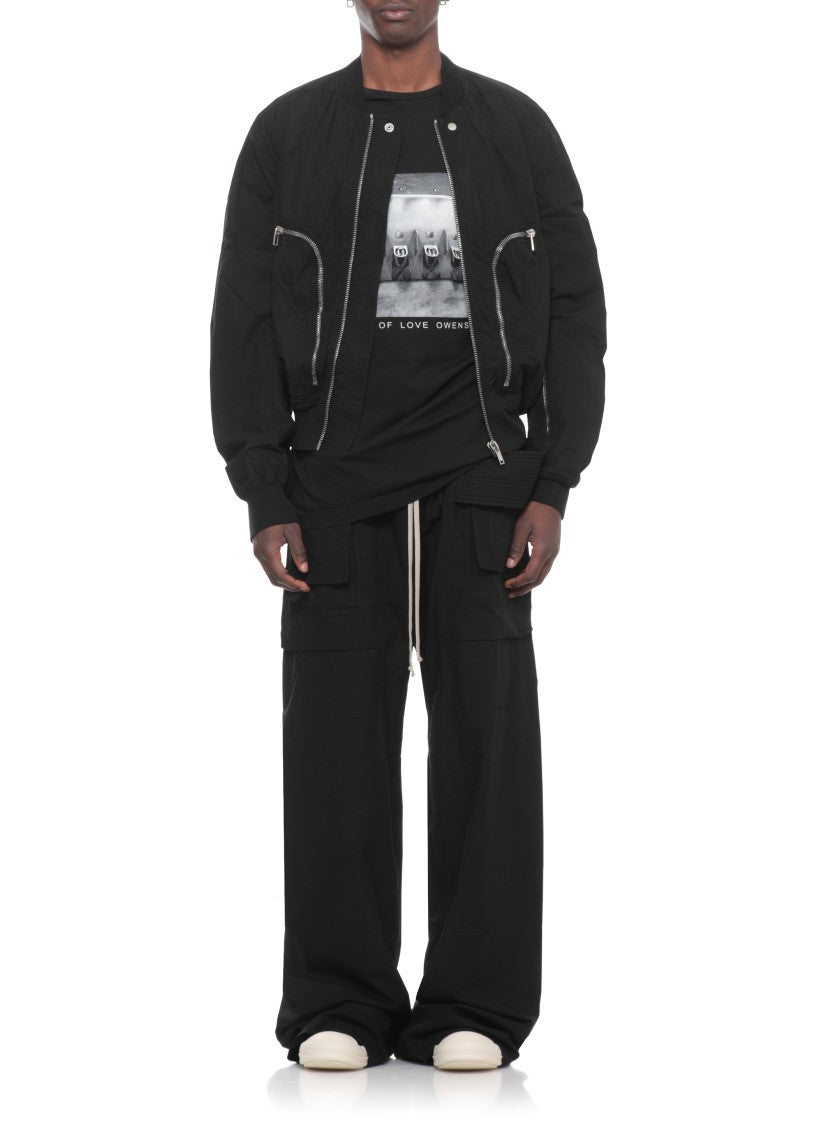 Drkshdw By Rick Owens Black Level T Cotton T-Shirt