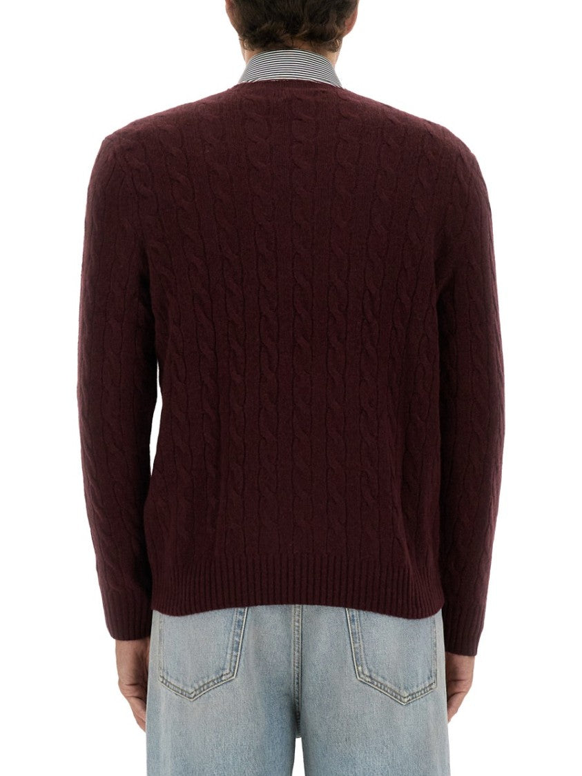 Polo Ralph Lauren Wool And Cashmere Cable Knit Sweater