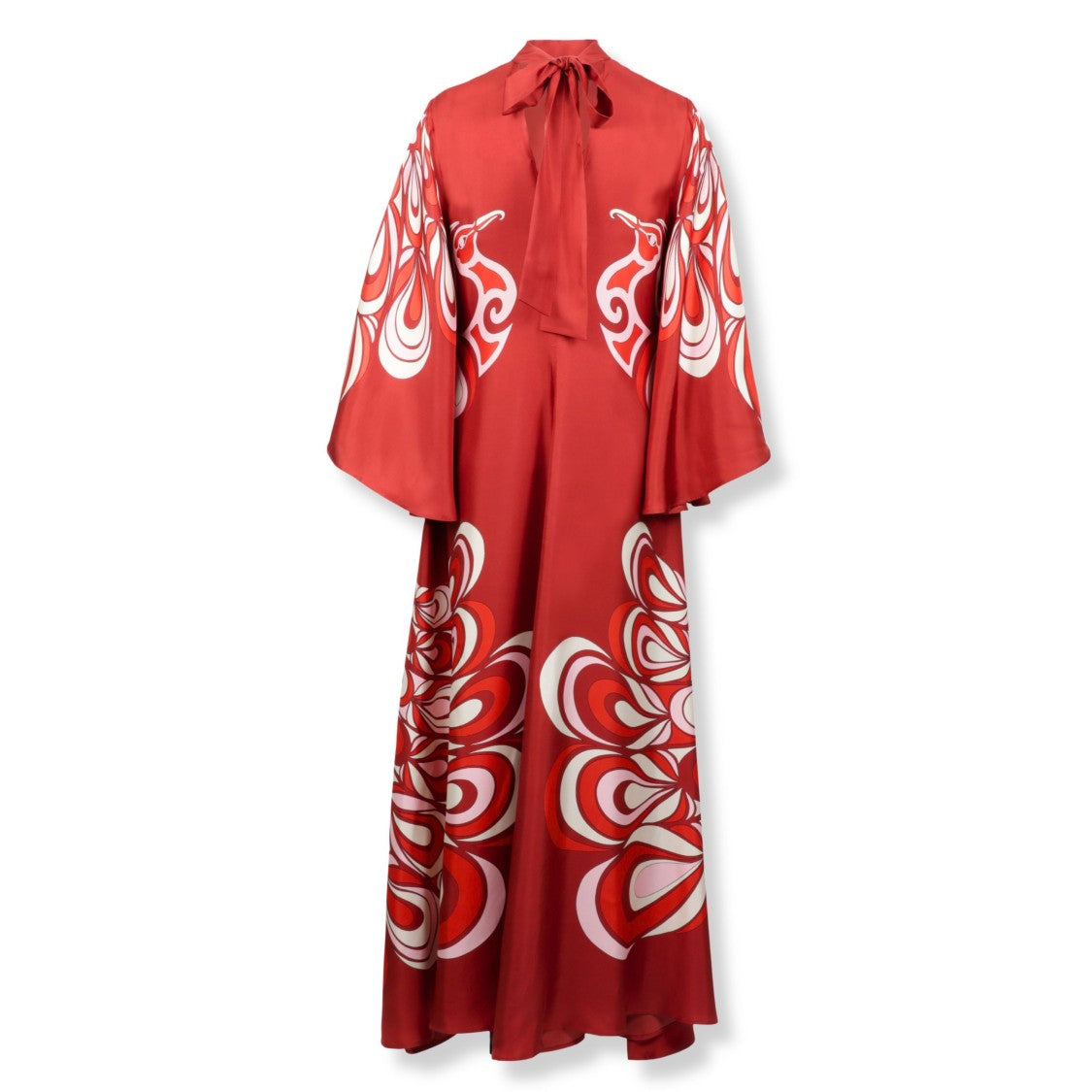 La Double J Eclectic Pattern Dress With Flowing Silhouette
