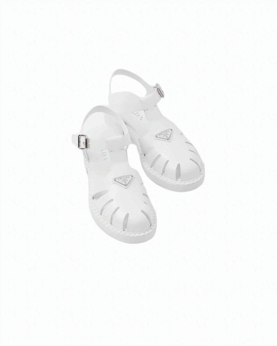 Prada Closed-Toe Sandals With Cut-Out Design And Adjustable Strap
