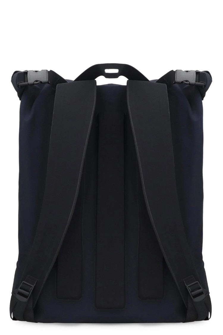 Rrd Black Polyamide-Blend Roll-Top Backpack