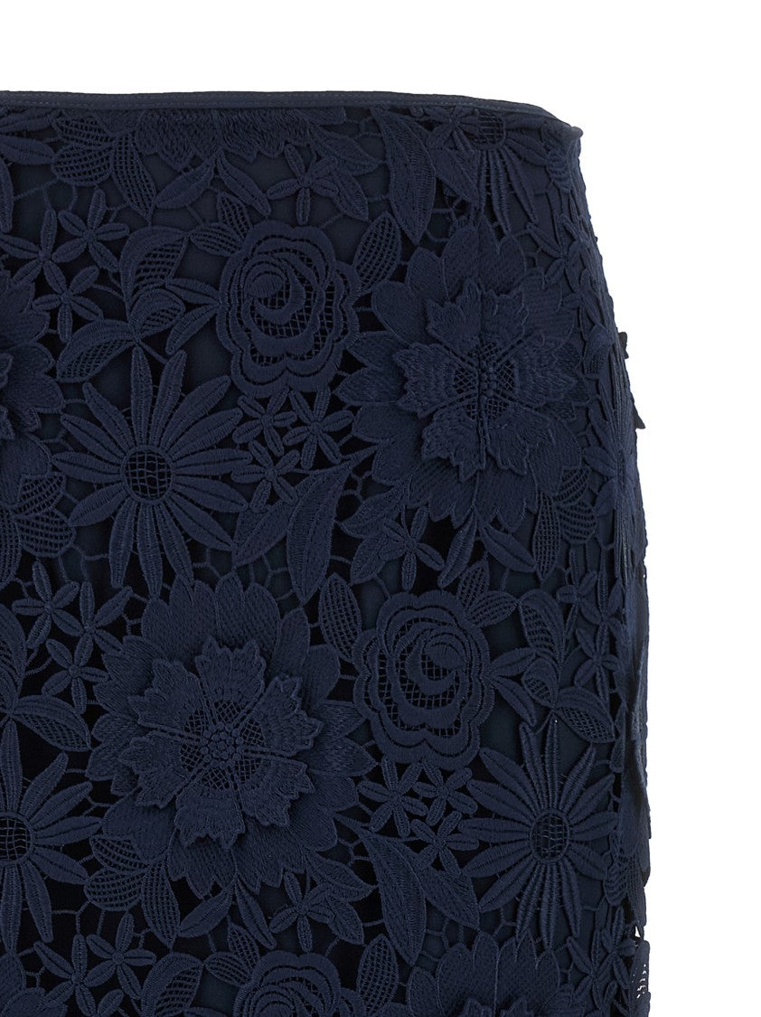 Rotate Birger Christensen '3D Lace' Skirt