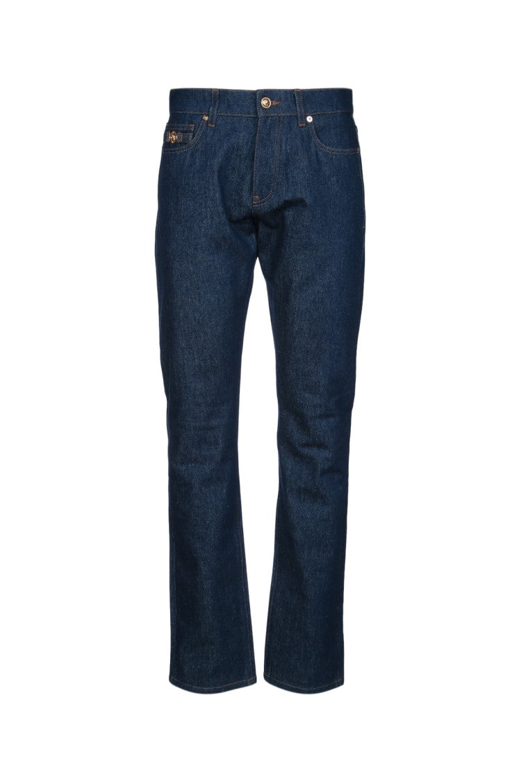 Versace Straight-Leg Denim Jeans