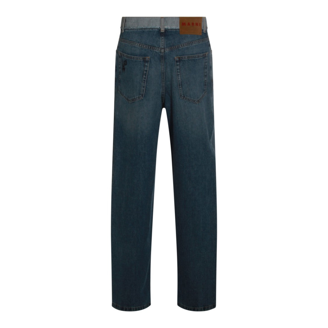 Marni Blue Cotton Jeans