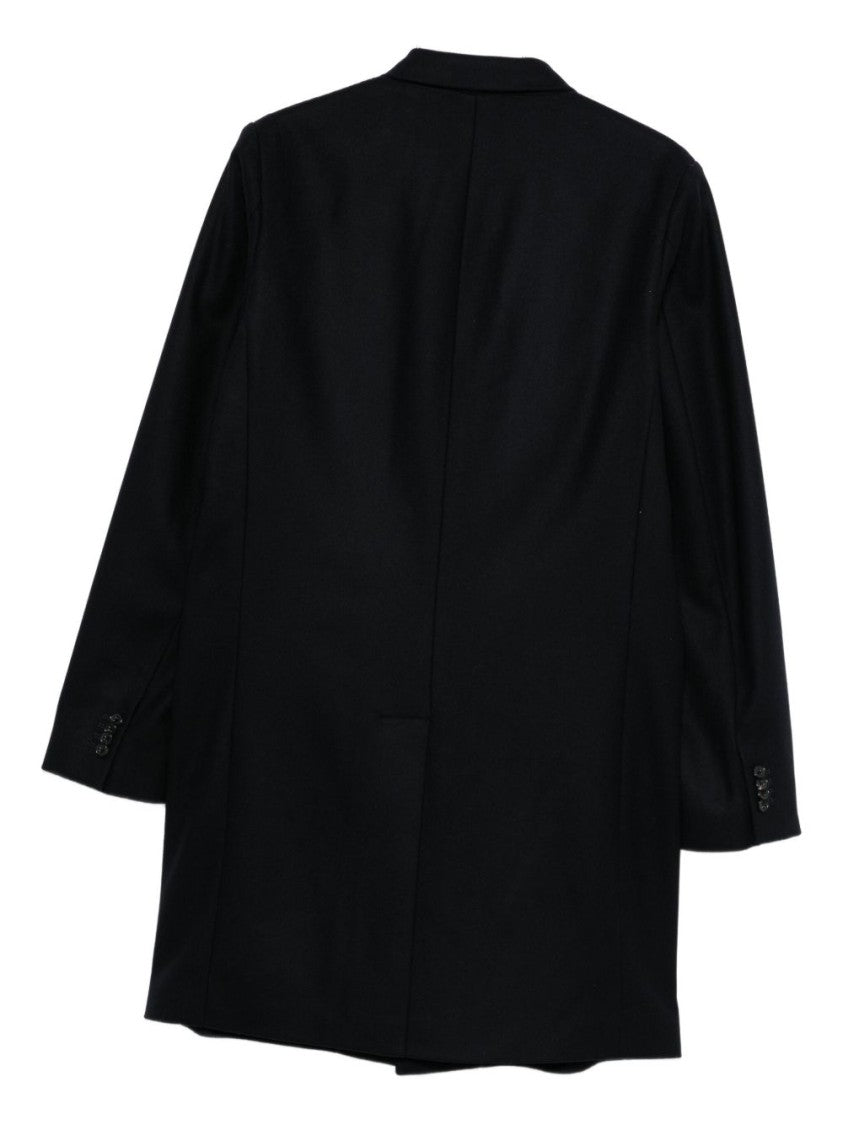 Paul Smith Tailored Black Viscose Giacconi Coat