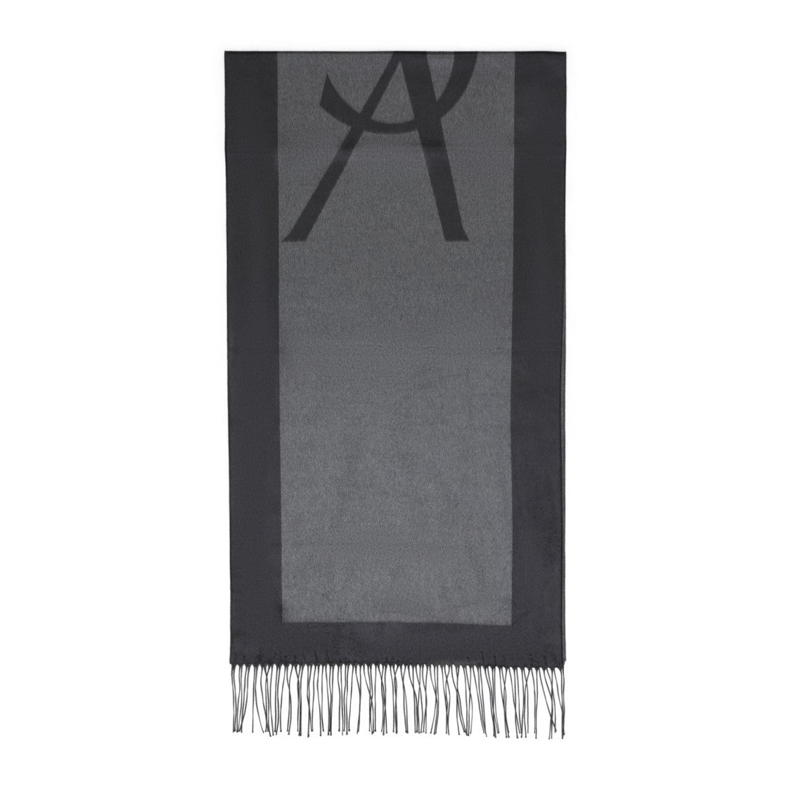 Saint Laurent Versatile Grey Scarf