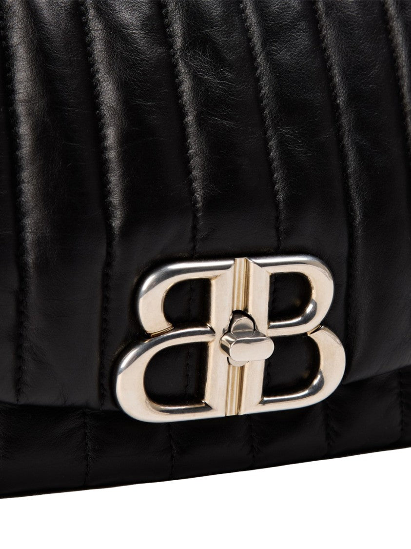 Balenciaga Monaco Quilted Sling Shoulder Bag