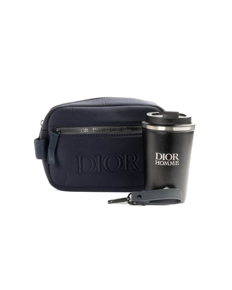 Dior Technical Fabric Pouch Kit - Blue