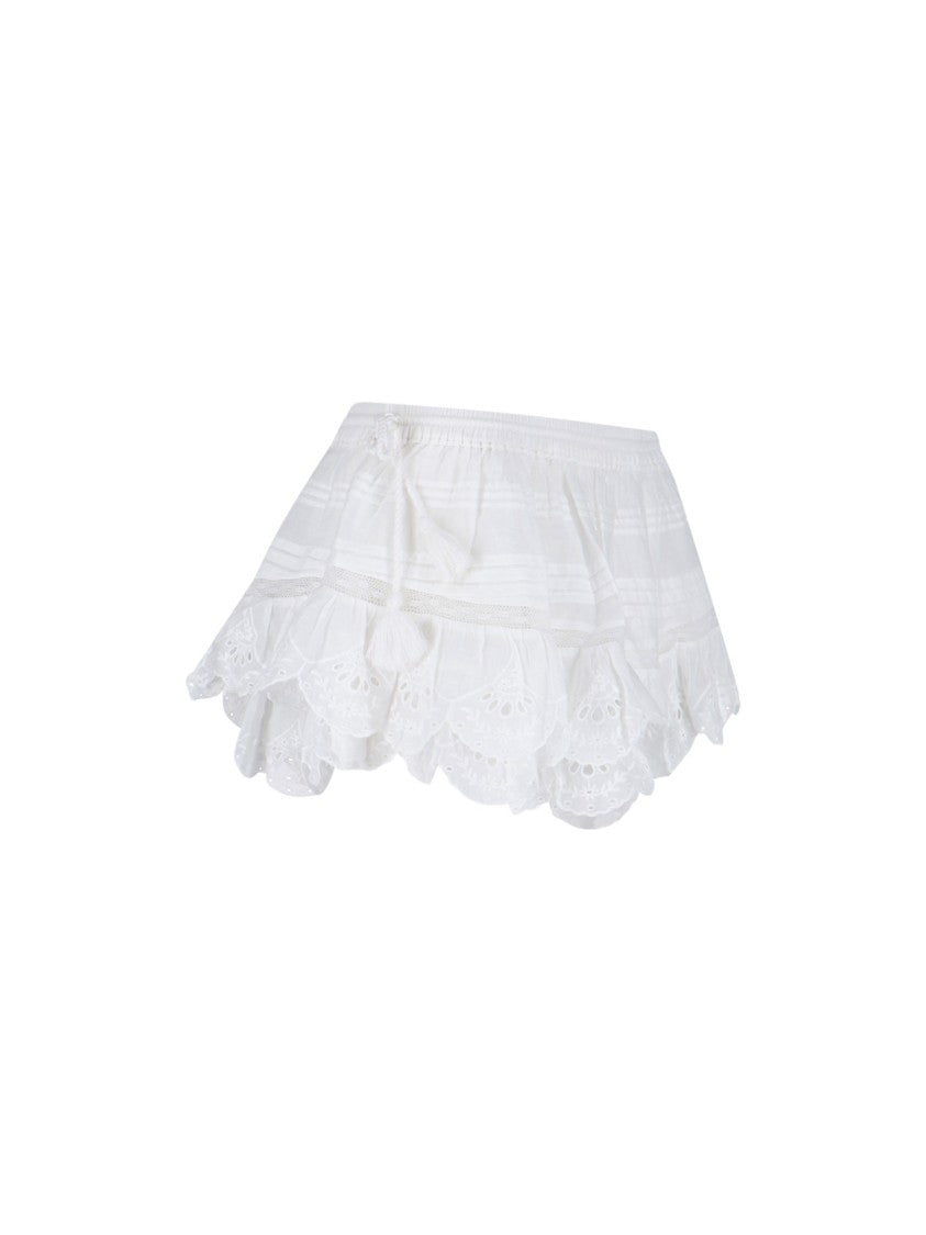 Isabel Marant Étoile "Geana" Shorts – White