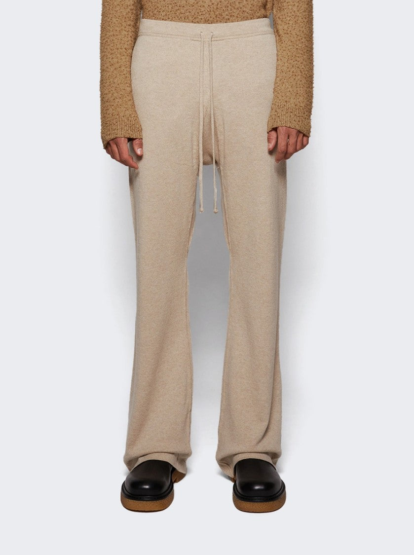 Maison Margiela Relaxed Fit Drawstring Pants In Soft Wool-Cashmere Blend