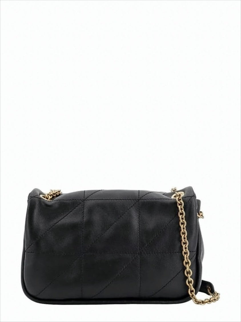 Saint Laurent Quilted Lambskin Shoulder Bag With Gold-Tone Chain