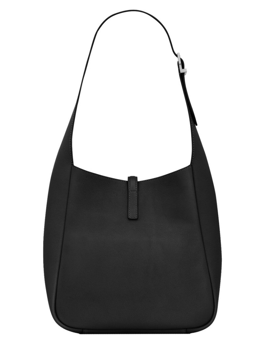 Saint Laurent Structured Small Handbag With Interlocking Logo Detail
